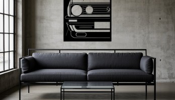 thumb Volkswagen MK2 Önden Metal Tablo