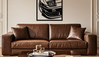 Toyota AE86 Yarım Metal Tablo