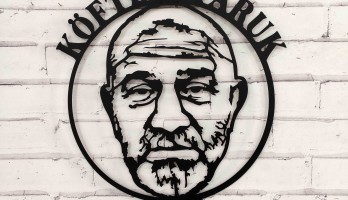 Köfteci Faruk İçin Tasarlanan Özel Tasarım Metal Tablo