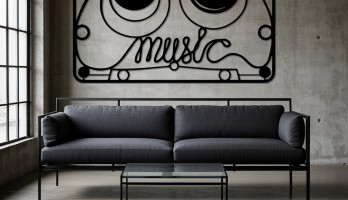 90lar Retro Kaset Lazer Kesim Metal Tablo