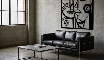 thumb Picasso Tarzı 1 Lazer Kesim Metal Tablo