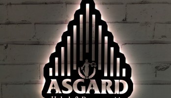 Hukukçulara Özel Logo Ledli Metal Tablo