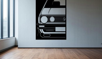 thumb Volkswagen MK2 Önden Metal Tablo