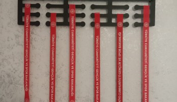 Okçuluk Metal Madalya Askısı