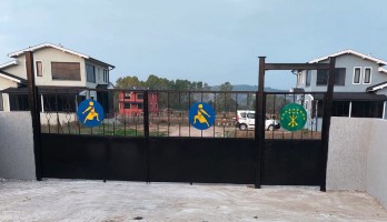 Adıge, Çerkes Bayrağı Sembolü Lazer Kesim Metal Tablo