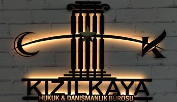 thumb Hukuk Bürolarına Özel Ledli Tasarım Metal Tablo