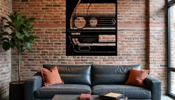 thumb Volkswagen MK2 Önden Metal Tablo