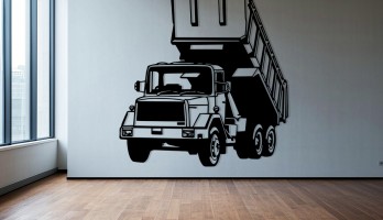 thumb Dorsesi Açık Kamyon Metal Tablo