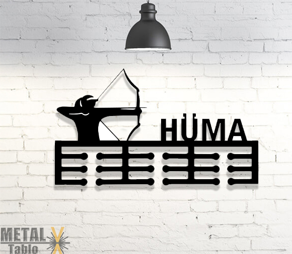 Okçuluk Metal Madalya Askısı