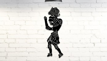 thumb Karagöz Lazer Kesim Metal Tablo