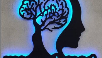 Size Özel Tasarım  Ledli Pilli Lazer Kesim Metal Tablo