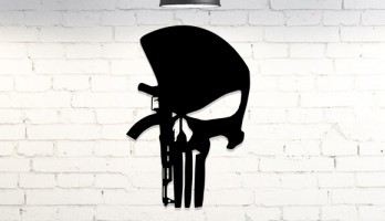 AK47 Kuru Kafa Metal Tablo