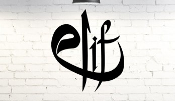 Kuran'ın ilk Harfi Elif Metal Tablo Duvar Dekoru