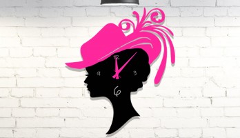 Bujuteri Özel Renkli Tasarım Metal Duvar Saati