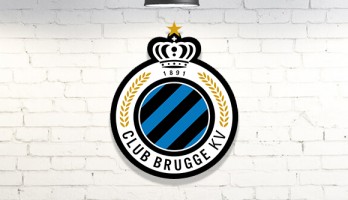 thumb Club Brugge KV Renkli Metal Tablo