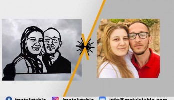 thumb Kişi Resmine Özel Tasarım Metal Tablo