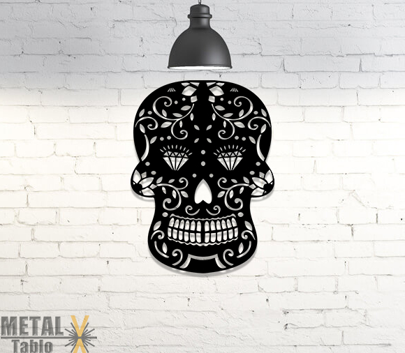 Kuru Kafa Metal Tablo Duvar Dekoru