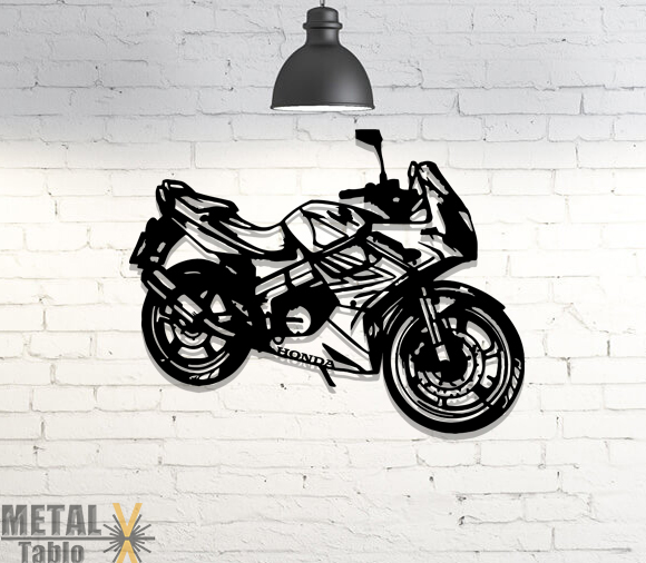 Honda Cbr Lazer Kesim Metal Tablo